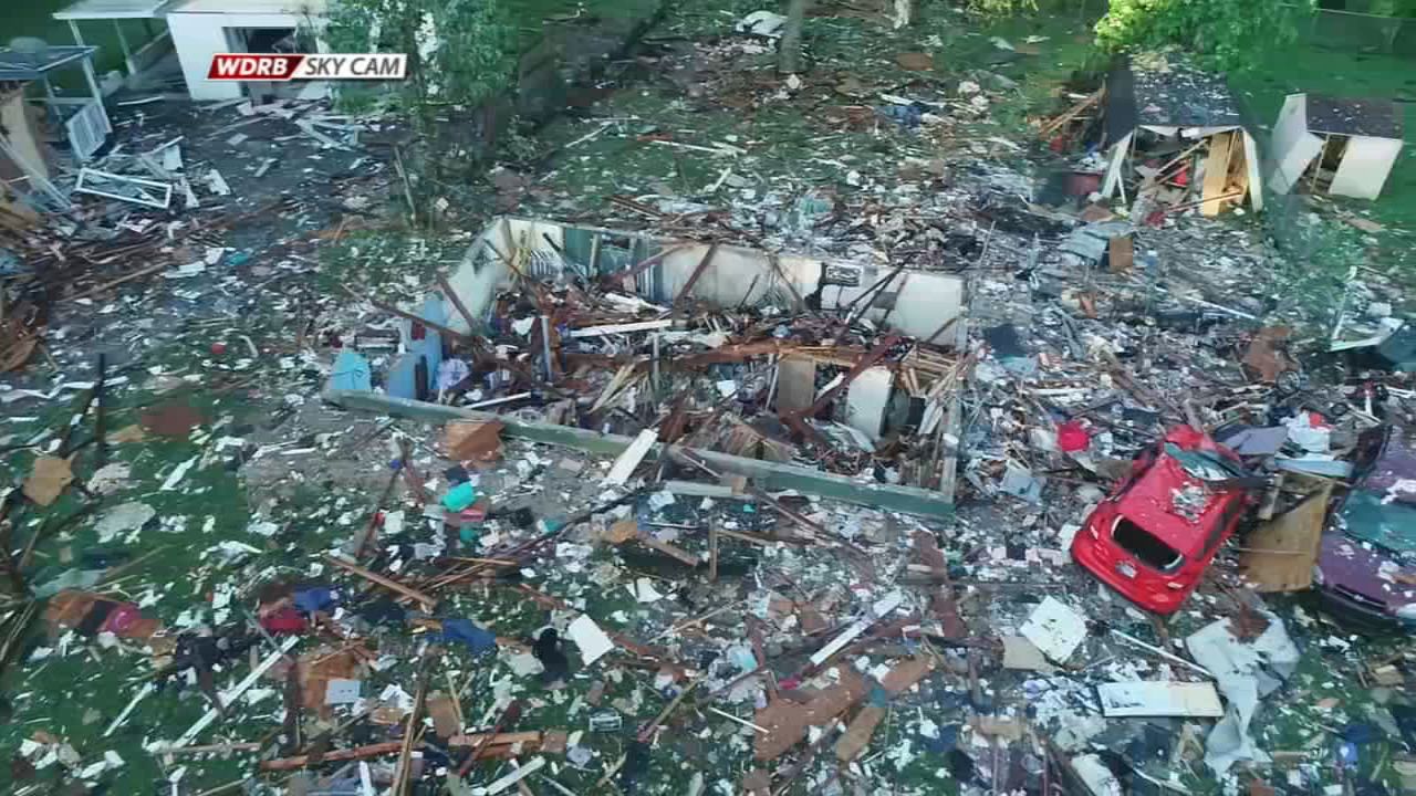 Jeffersonville House Explosion Drone CU - 5-20-19